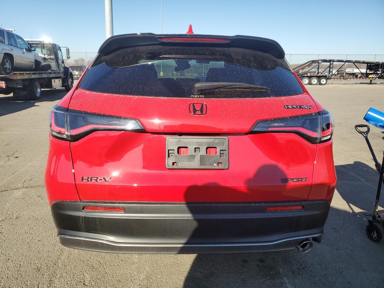 2023 Honda HR-V VIN 3CZRZ2H58PM737067 Copart auction photo, front end / side damage thumbnail 6