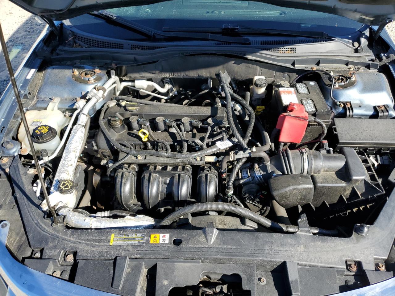 2011 Ford Fusion VIN 3FAHP0HA9BR242984 Copart auction photo, side / front end damage thumbnail 11