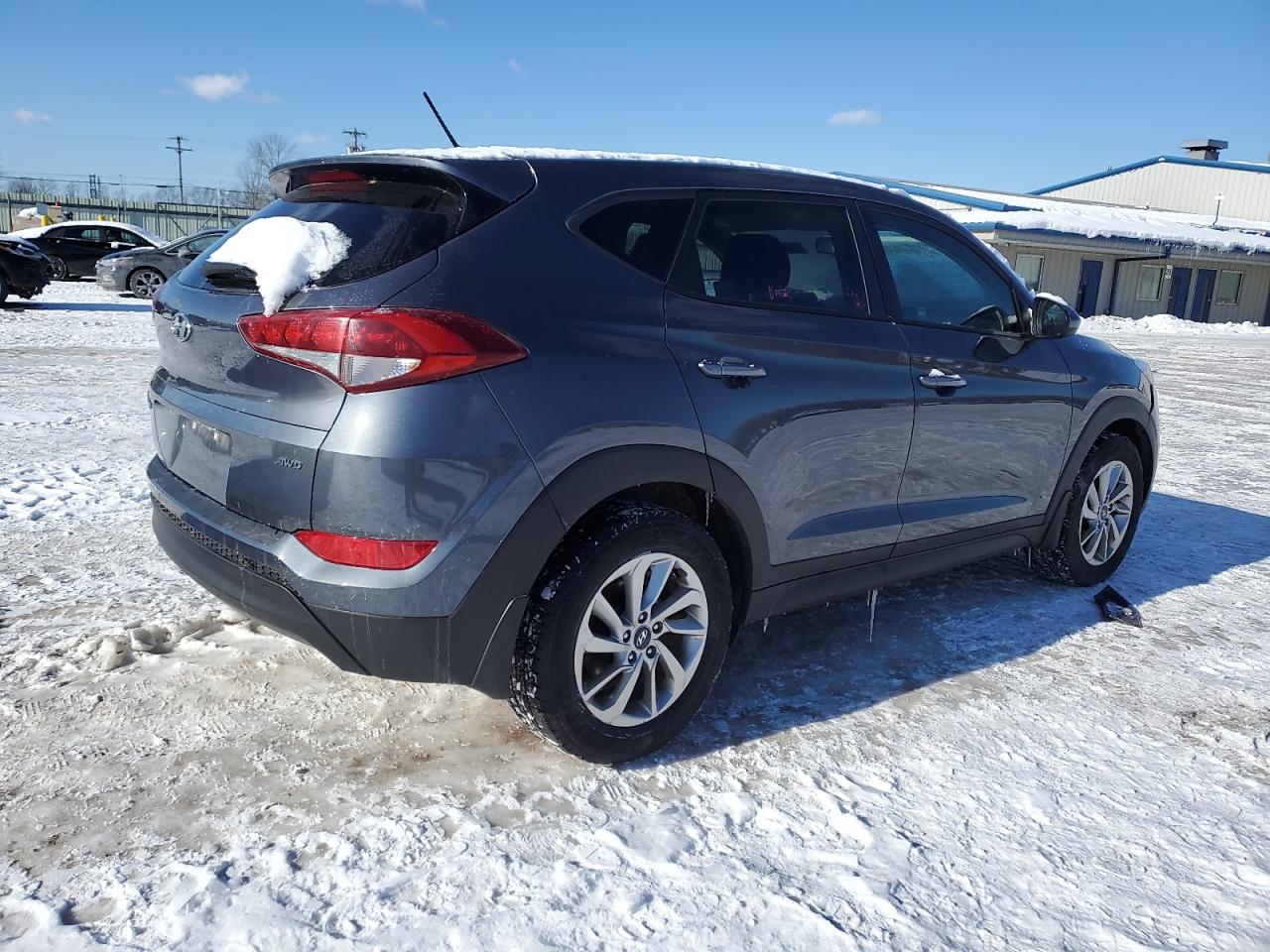 2018 Hyundai Tucson VIN KM8J2CA44JU756938 Copart auction photo, front end damage thumbnail 3