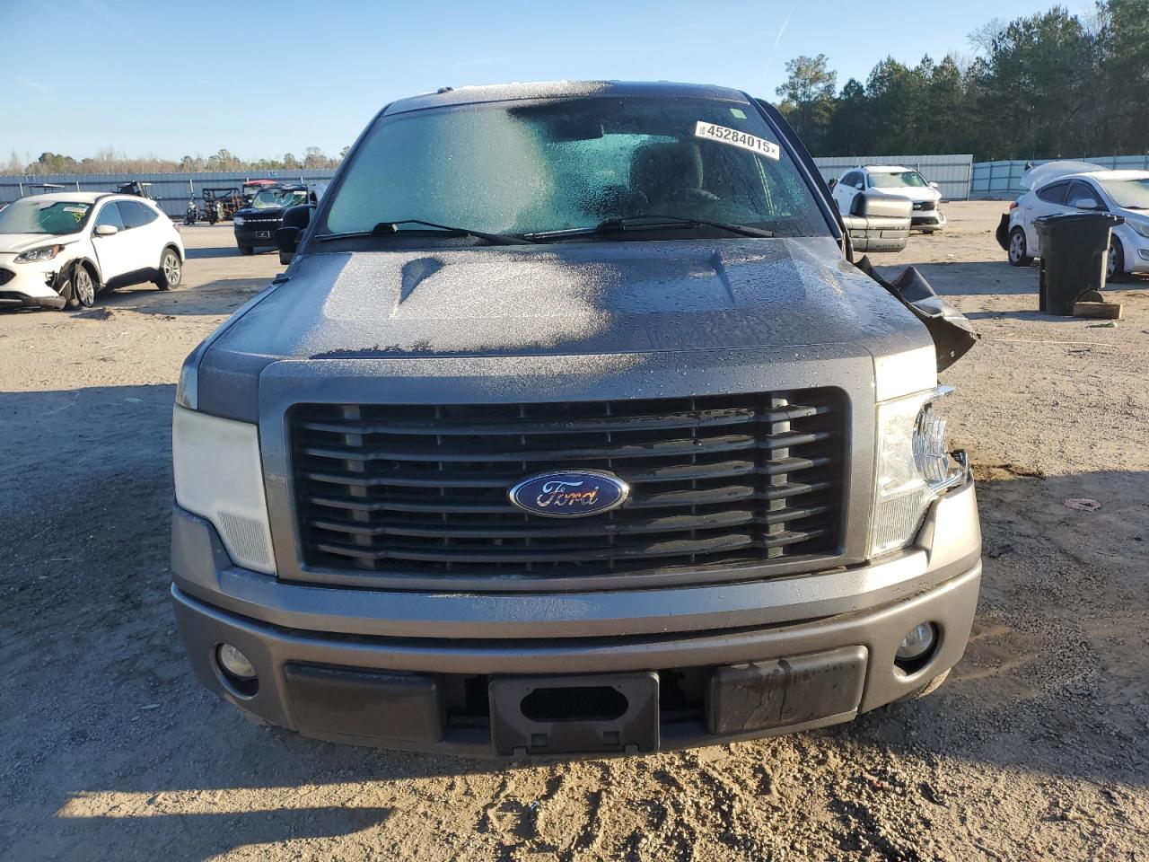 2014 Ford F-150 VIN 1FTFW1CF8EFB73252 Copart auction photo, side / front end damage thumbnail 5