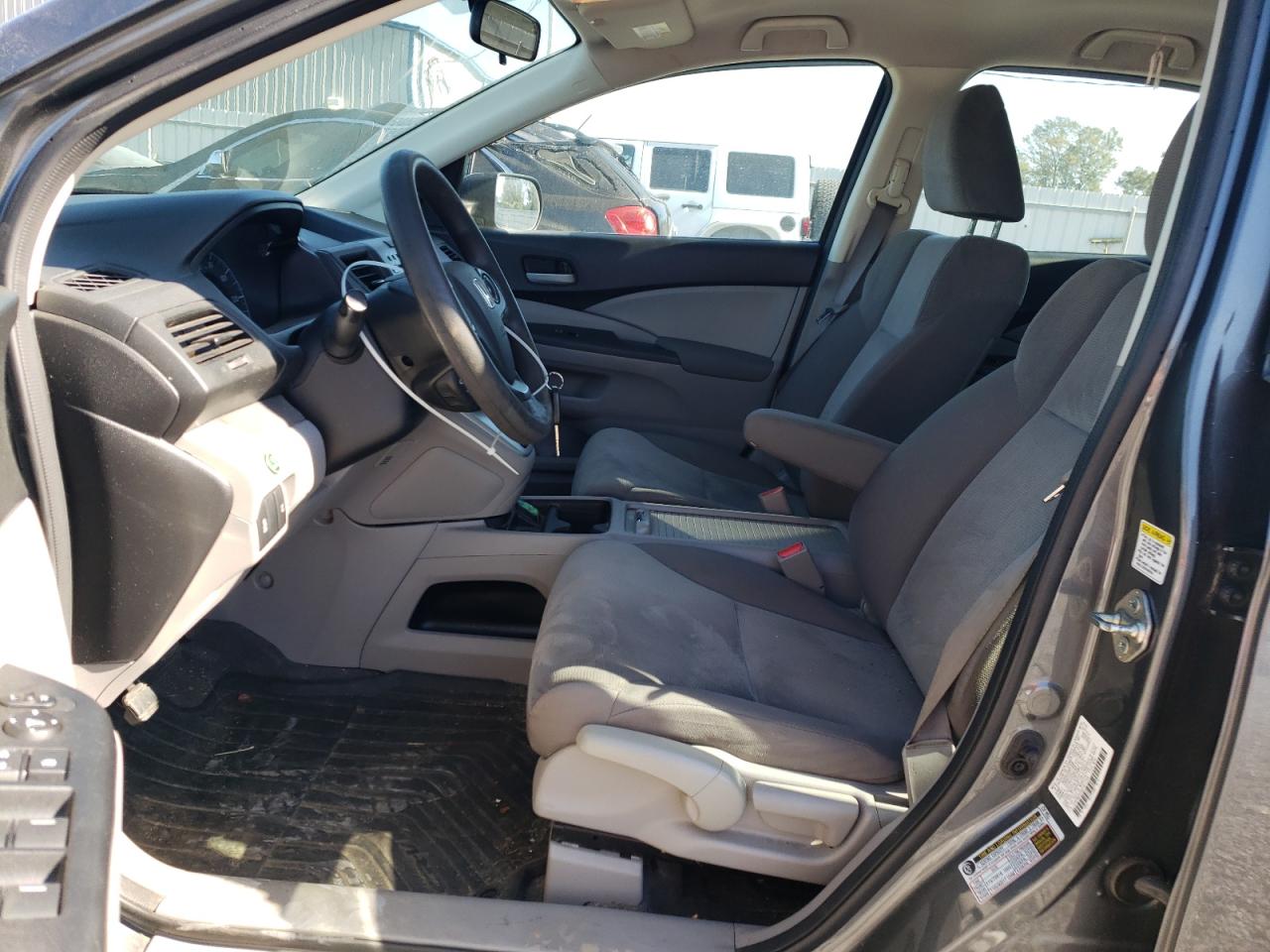 2014 Honda CR-V VIN 2HKRM4H30EH617703 Copart auction photo, top/roof damage thumbnail 7