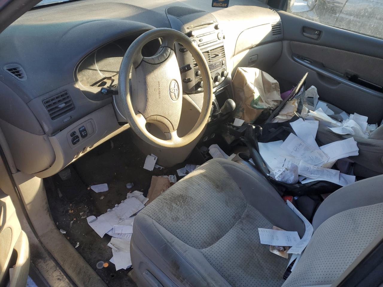 2009 Toyota Sienna VIN 5TDZK23C09S282881 Copart auction photo, front end / rear end damage thumbnail 8