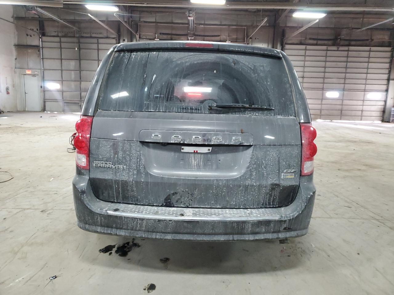 2019 Dodge Caravan VIN 2C4RDGEG2KR739812 Copart auction photo, front end / side damage thumbnail 6