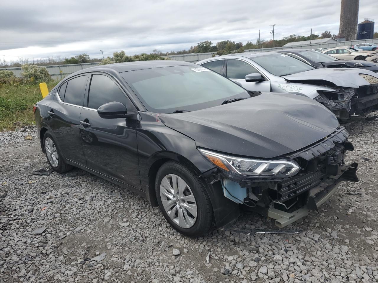 2020 Nissan Sentra VIN 3N1AB8BV2LY306877 Copart auction photo, front end damage thumbnail 4