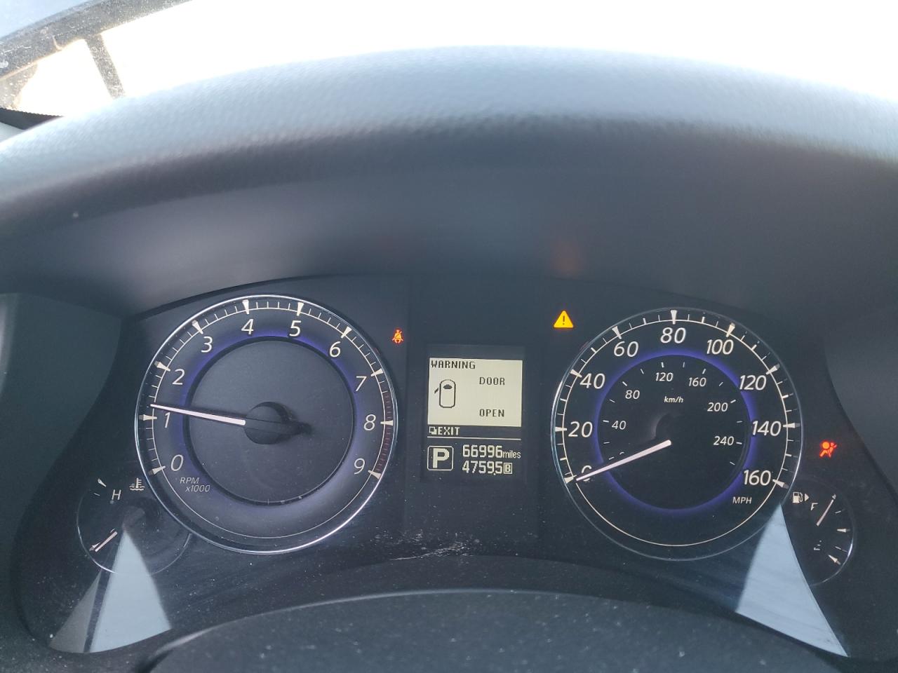 2017 Infiniti QX50 VIN JN1BJ0RR5HM401736 Copart auction photo, front end / side damage thumbnail 9