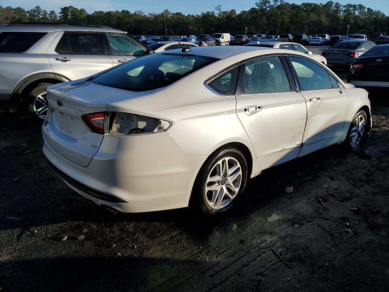 2016 Ford Fusion VIN 1FA6P0H74G5102749 Copart auction photo, all over damage thumbnail 3