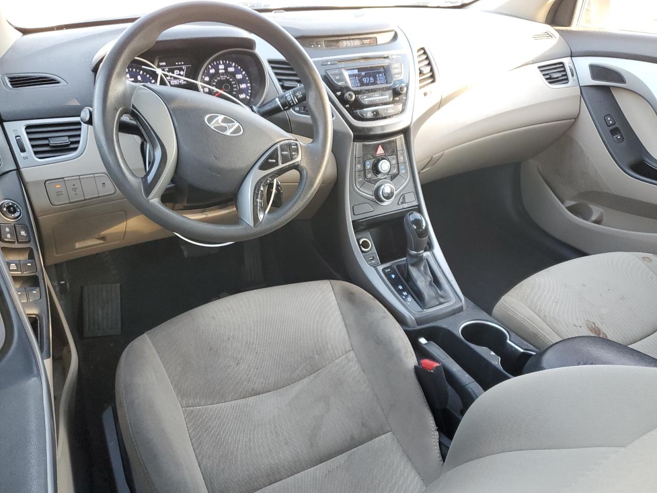 2015 Hyundai Elantra VIN 5NPDH4AE0FH604395 Copart auction photo, all over damage thumbnail 8