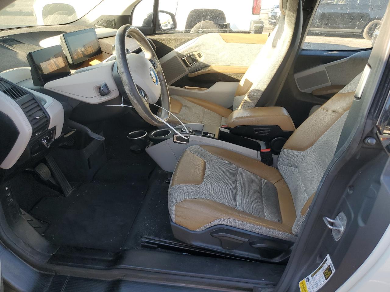2015 BMW i3 VIN WBY1Z4C54FV500536 Copart auction photo, rear end / minor dent/scratches damage thumbnail 7