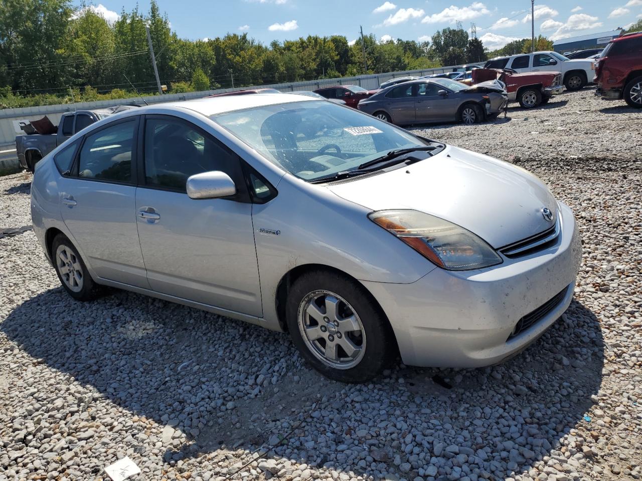 2008 Toyota Prius VIN JTDKB20U483407508 Copart auction photo, side damage thumbnail 4