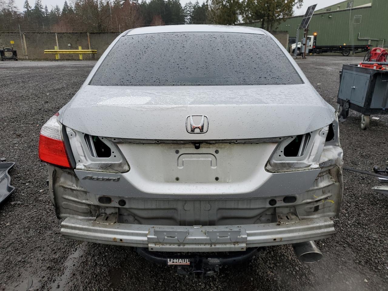 2013 Honda Accord VIN 1HGCR2F3XDA027014 Copart auction photo, rear end damage thumbnail 6