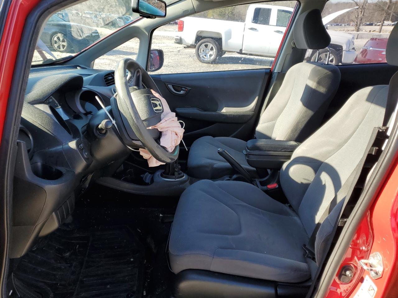 2009 Honda Fit VIN JHMGE87219S041324 Copart auction photo, front end / undercarriage damage thumbnail 7