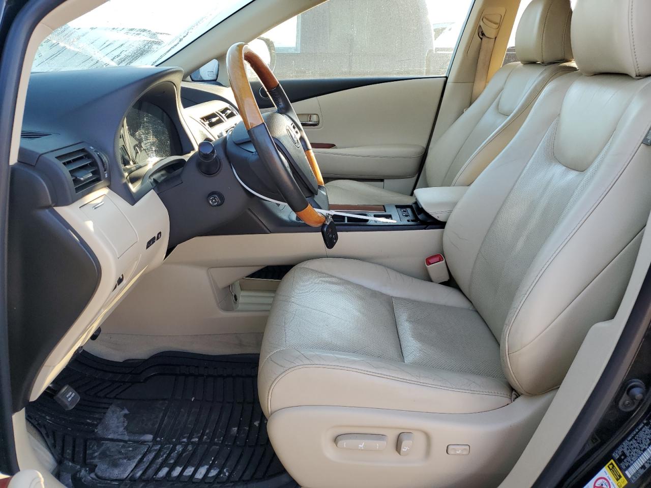 2012 Lexus RX VIN 2T2BK1BAXCC147818 Copart auction photo, mechanical / rear end damage thumbnail 7