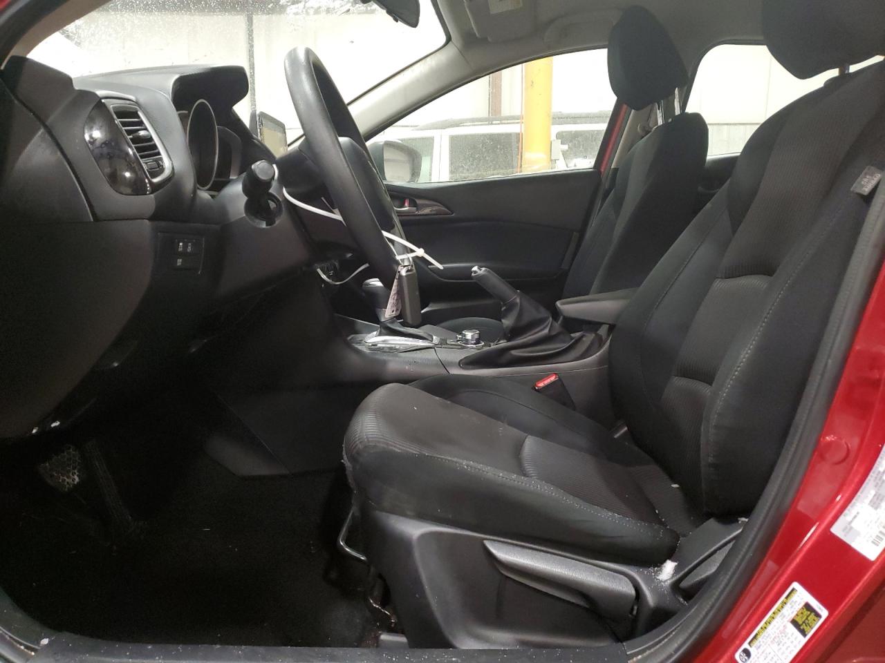 2016 Mazda 3 VIN 3MZBM1K71GM266774 Copart auction photo, rear end / front end damage thumbnail 7