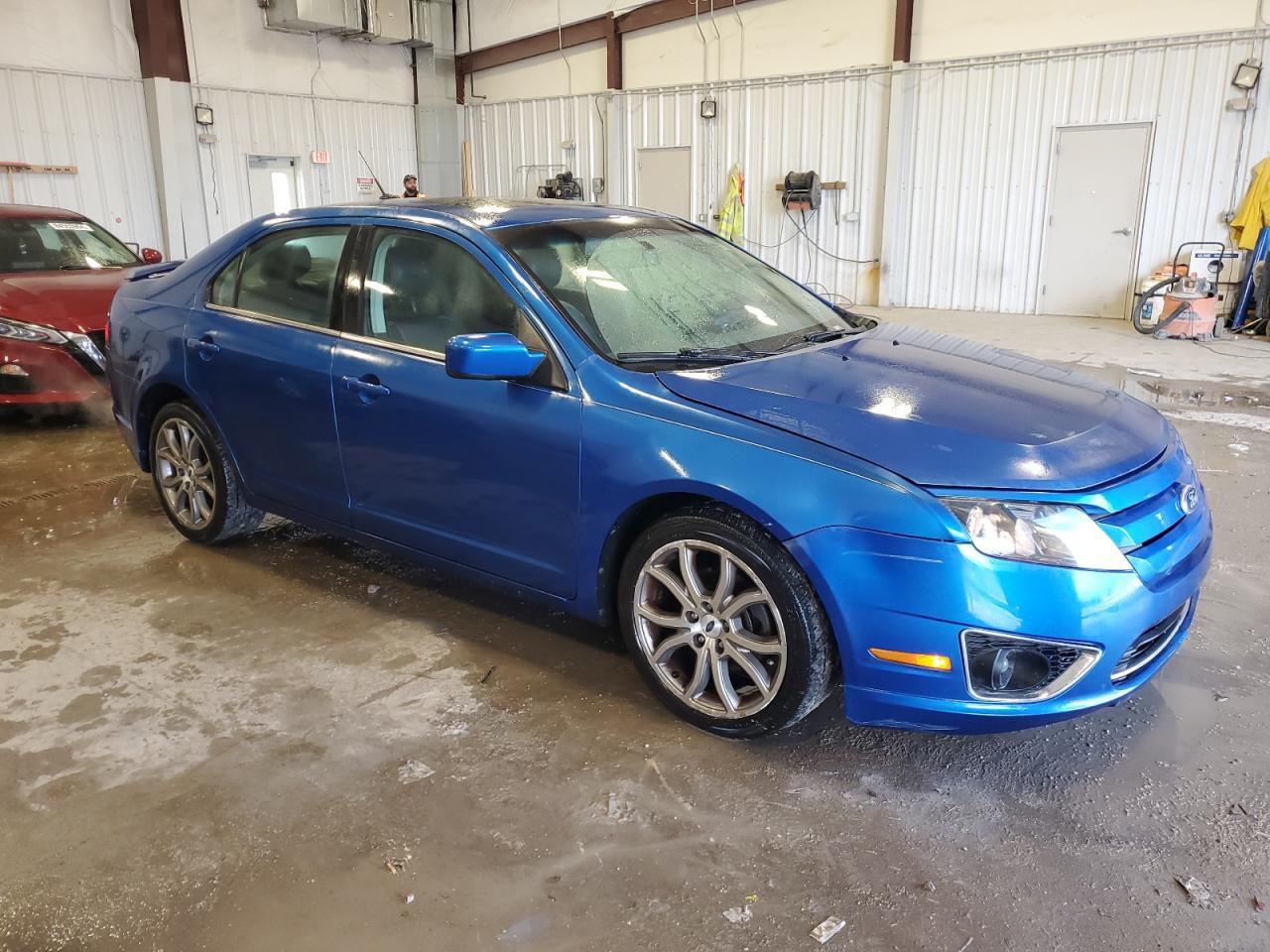 2012 Ford Fusion VIN 3FAHP0JA3CR129799 Copart auction photo, front end / rear end damage thumbnail 4