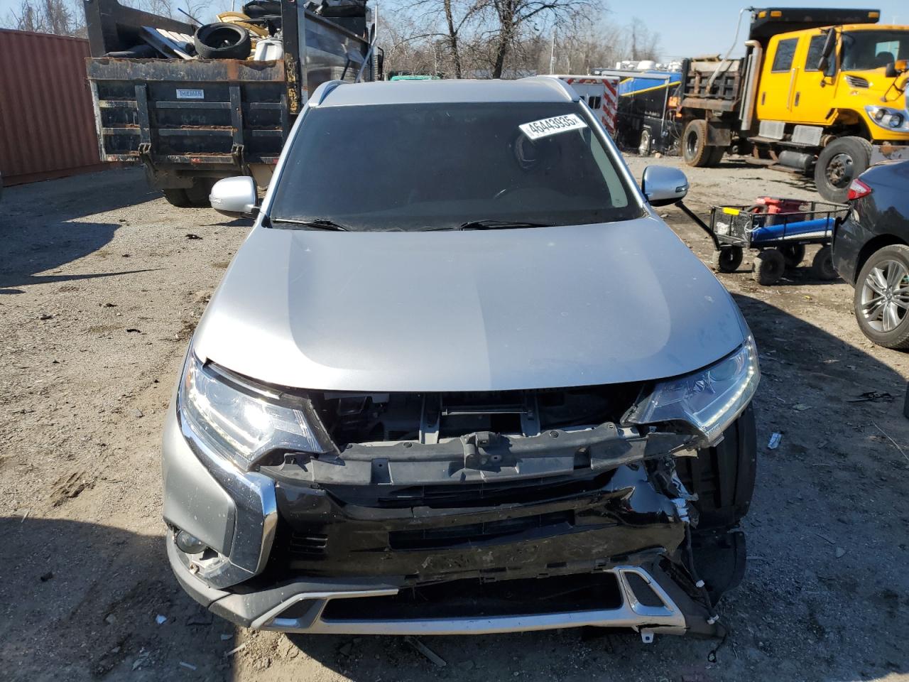 2019 Mitsubishi Outlander VIN JA4AZ3A34KZ023746 Copart auction photo, front end damage thumbnail 5