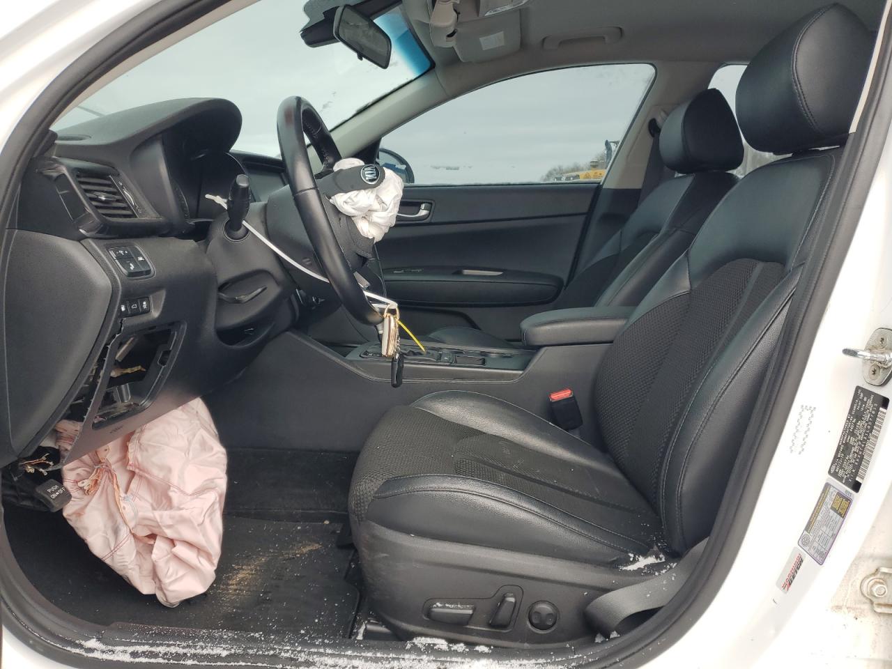 2020 KIA Optima VIN 5XXGT4L31LG377815 Copart auction photo, front end damage thumbnail 7