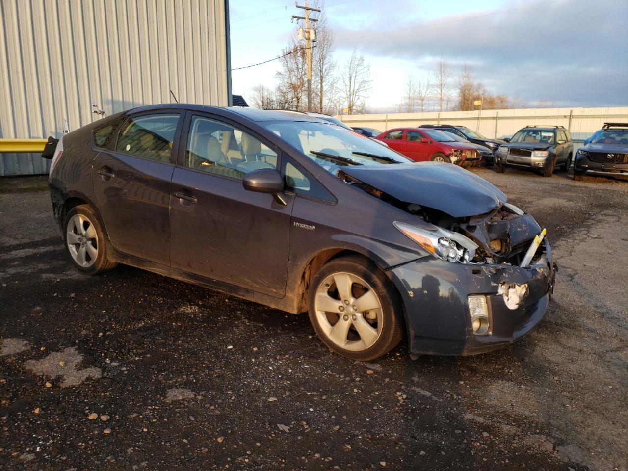 2010 Toyota Prius VIN JTDKN3DU7A0230757 Copart auction photo, front end / rear end damage thumbnail 4