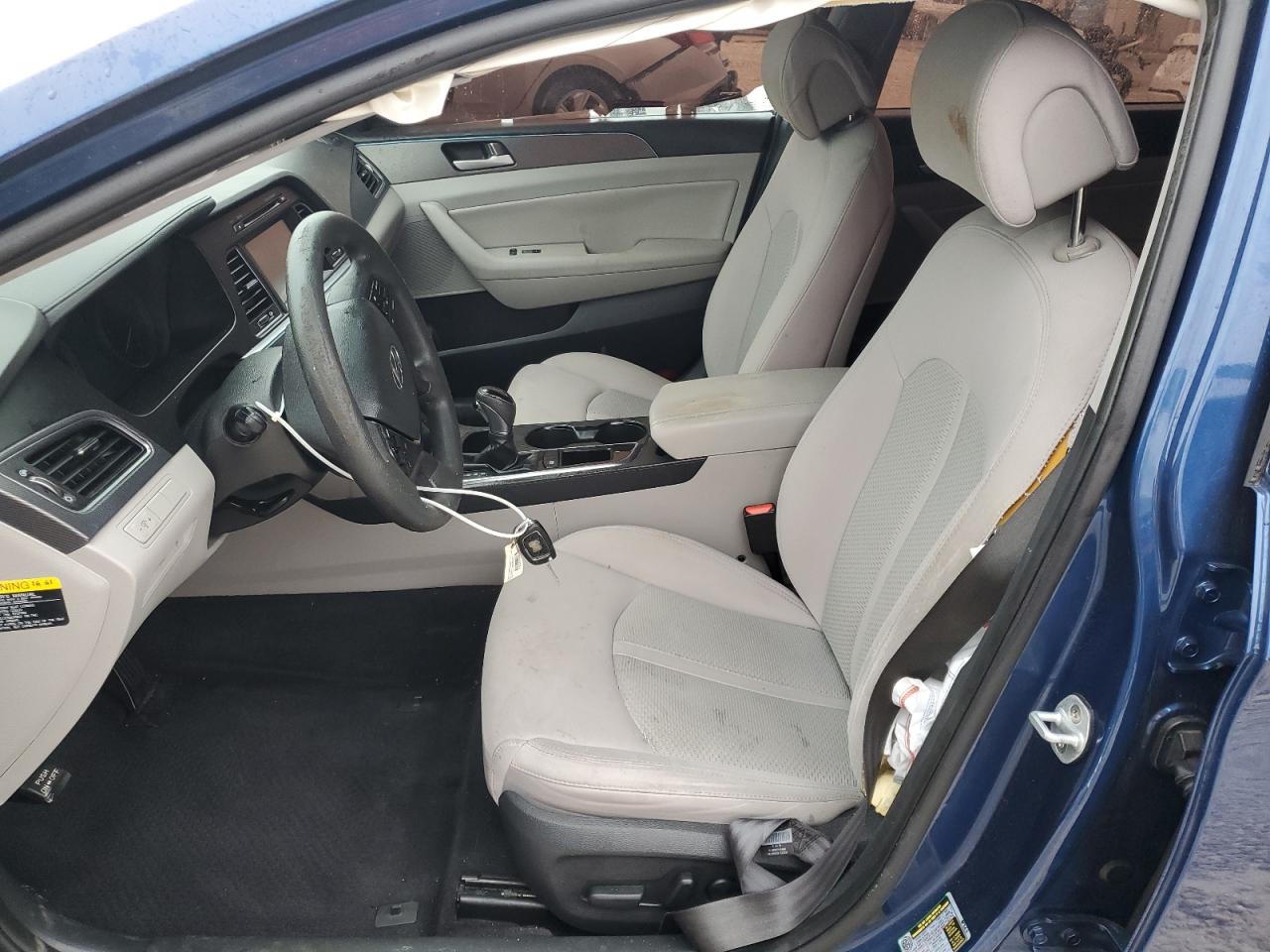 2016 Hyundai Sonata VIN 5NPE34AFXGH373079 Copart auction photo, front end / rear end damage thumbnail 7