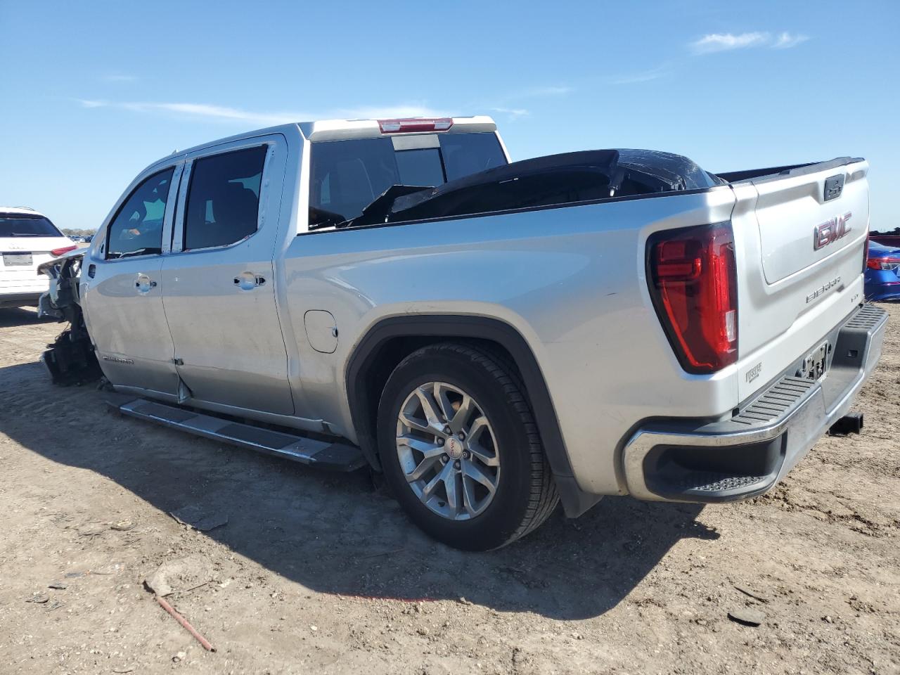 2022 GMC Sierra VIN 3GTP8DED4NG123068 Copart auction photo, front end / undercarriage damage thumbnail 2