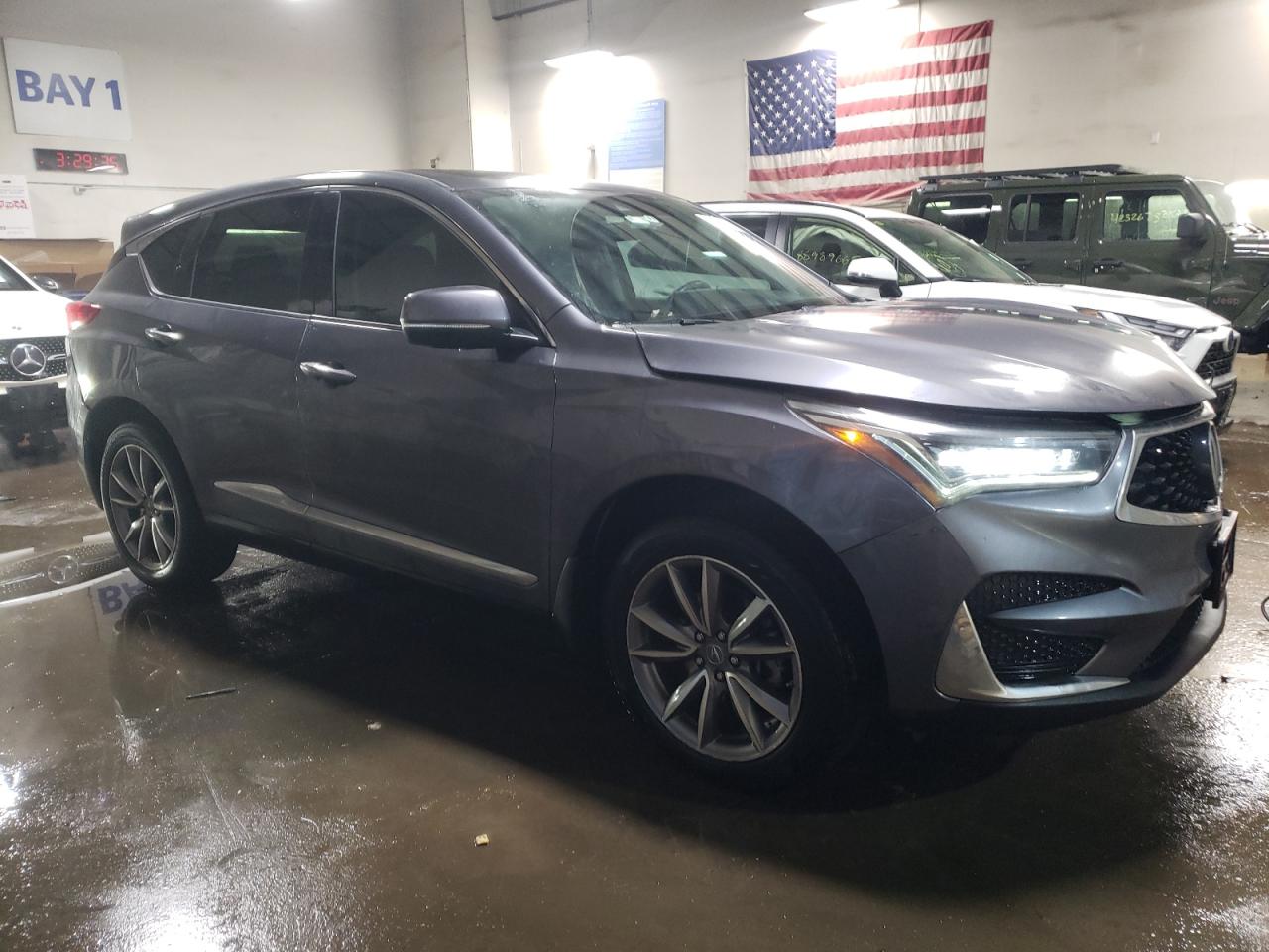 2020 Acura RDX VIN 5J8TC2H55LL009619 Copart auction photo, front end damage thumbnail 4