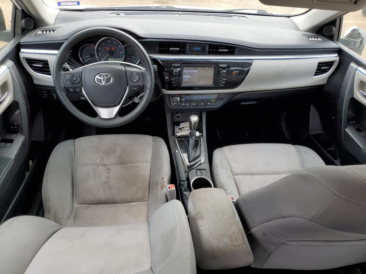 2014 Toyota Corolla VIN 5YFBURHE3EP103430 Copart auction photo, rear end / side damage thumbnail 8