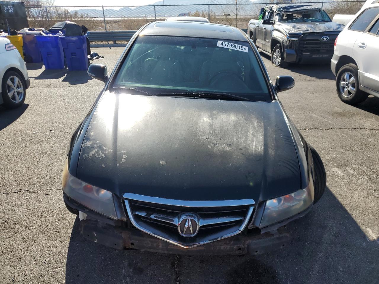 2005 Acura TSX VIN JH4CL96805C010957 Copart auction photo, front end damage thumbnail 5