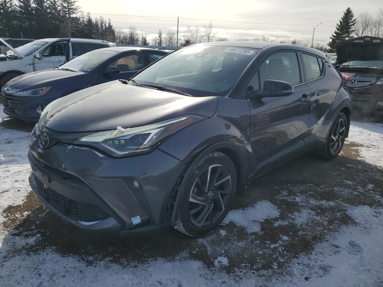 2021 Toyota C-HR VIN JTNKHMBX3M1113035