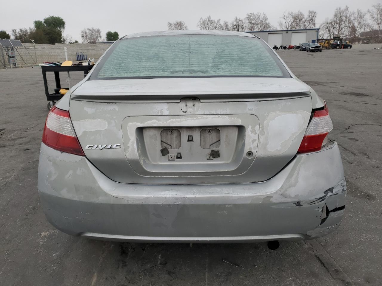 2007 Honda Civic VIN 2HGFG12677H568721 Copart auction photo, all over damage thumbnail 6