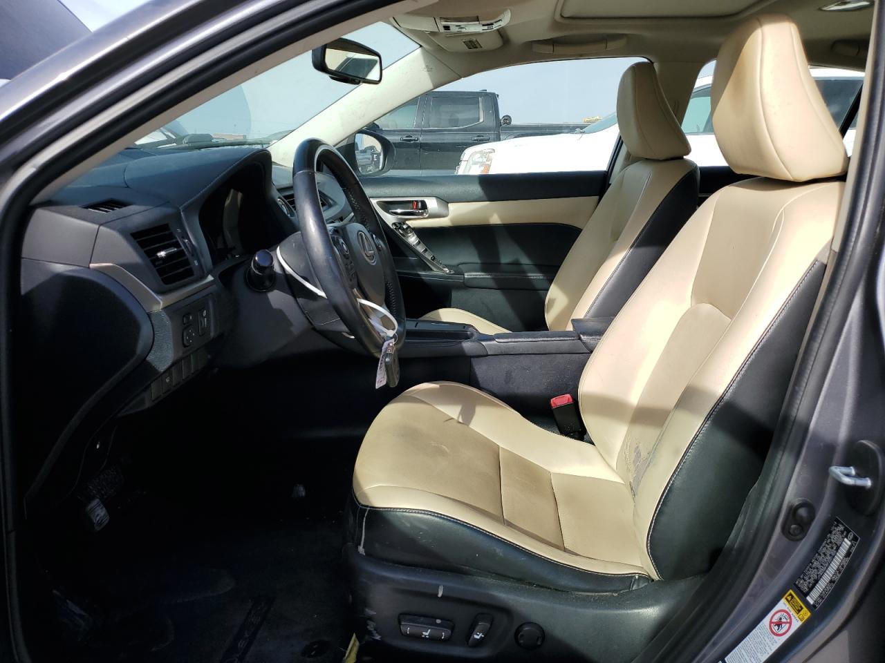 2015 Lexus CT VIN JTHKD5BH5F2221926 Copart auction photo, front end / side damage thumbnail 7