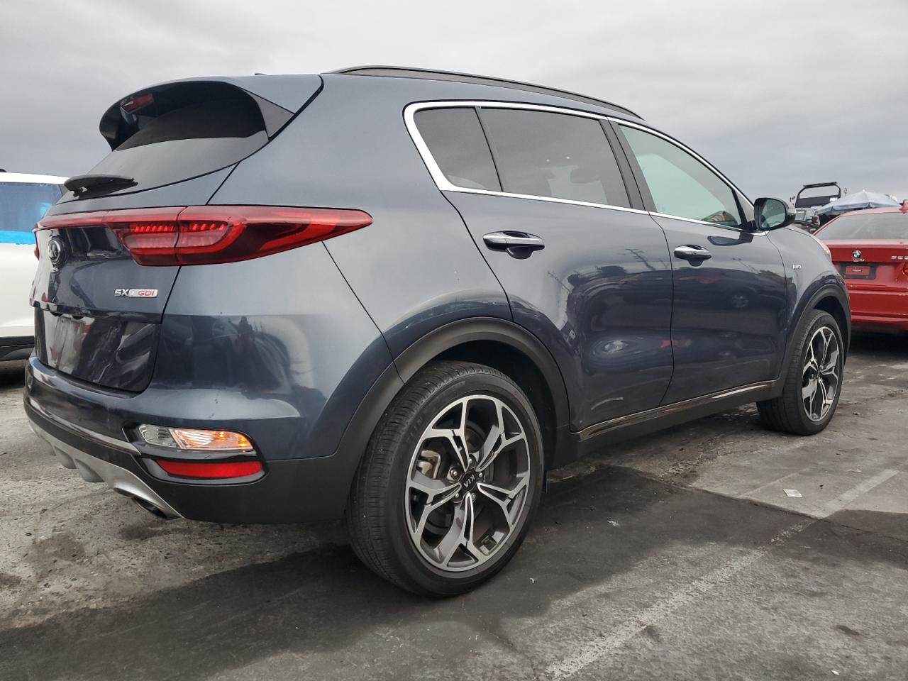 2022 KIA Sportage VIN KNDPRCA61N7954005 Copart auction photo, all over damage thumbnail 3