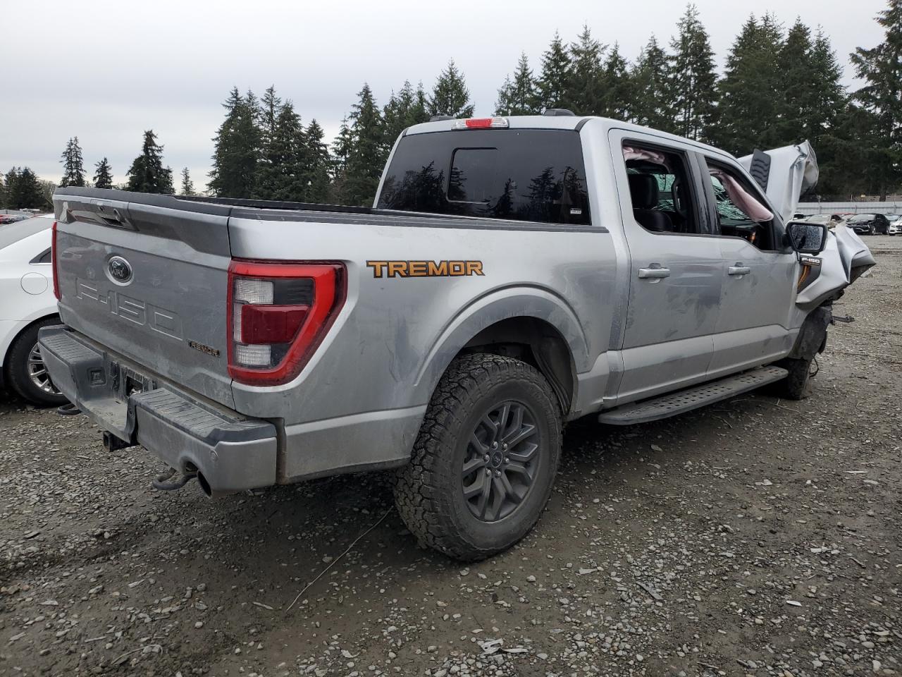 2023 Ford F-150 VIN 1FTEW1E80PFB38945 Copart auction photo, front end damage thumbnail 3