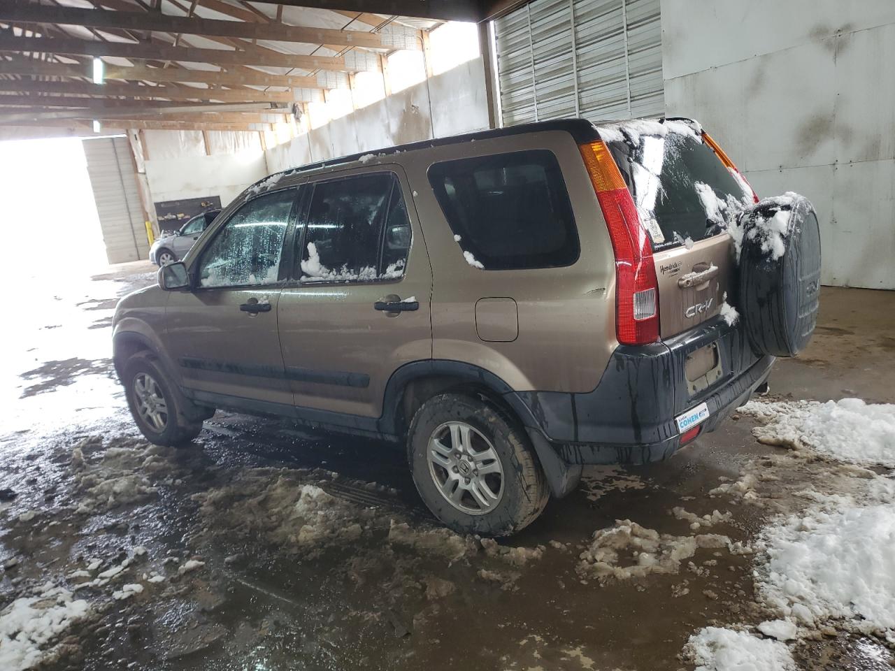 2004 Honda CR-V VIN JHLRD78814C045843 Copart auction photo, side damage thumbnail 2