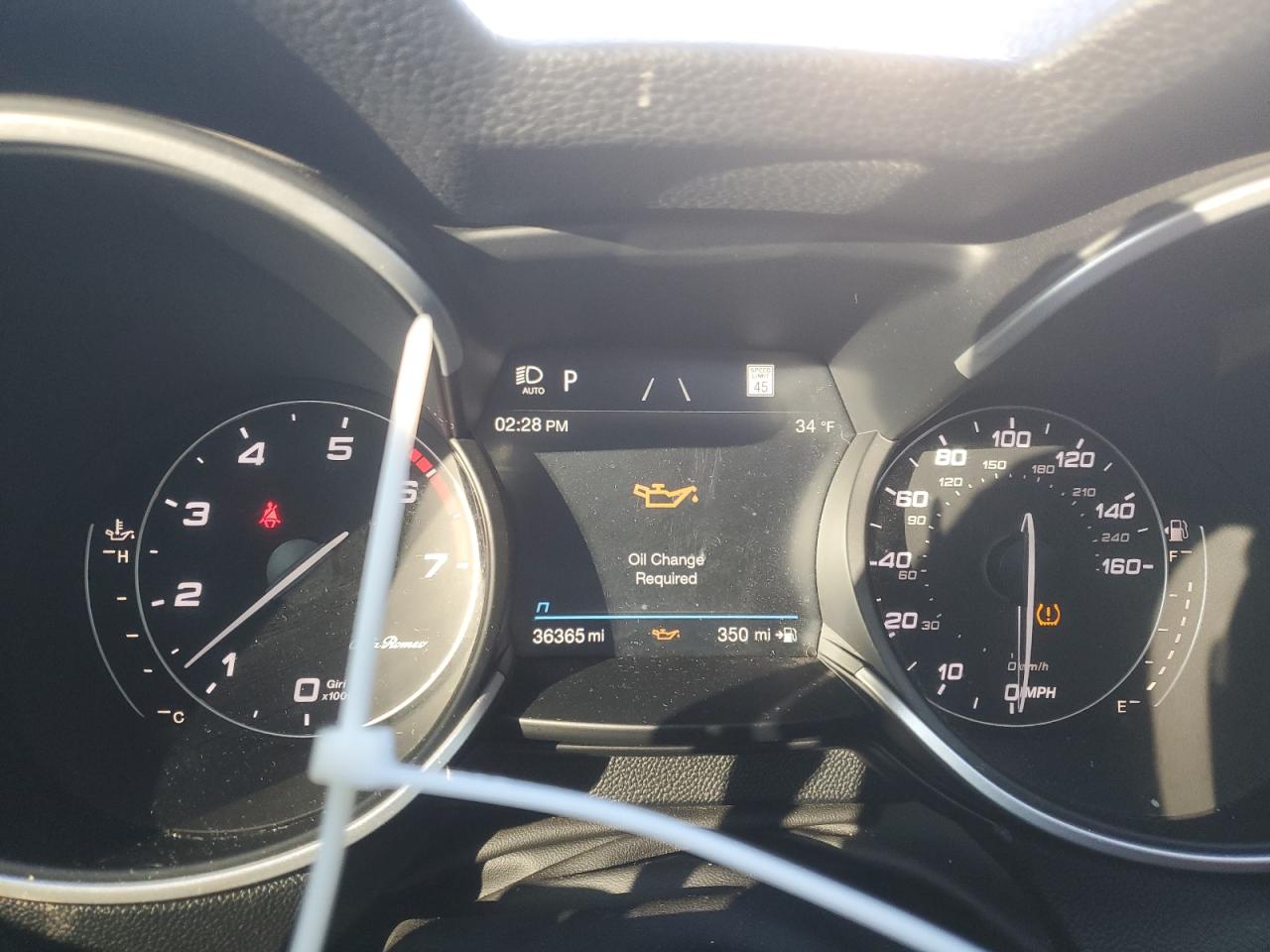 2022 Alfa Romeo Stelvio VIN ZASPAKBNXN7D28967 Copart auction photo, front end damage thumbnail 9
