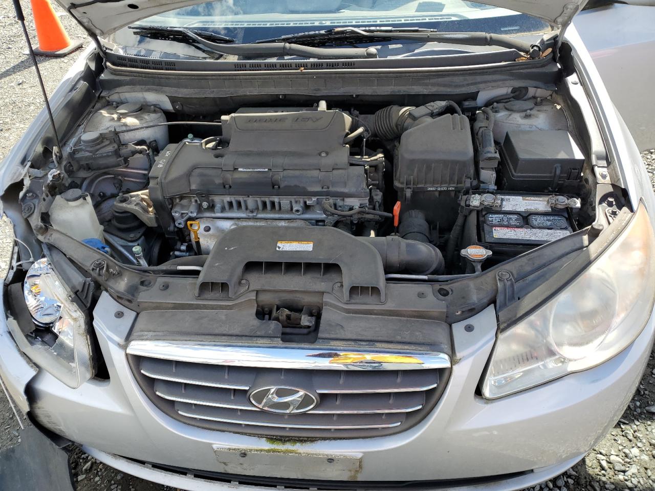 2009 Hyundai Elantra VIN KMHDU46D99U815659 Copart auction photo, front end damage thumbnail 11