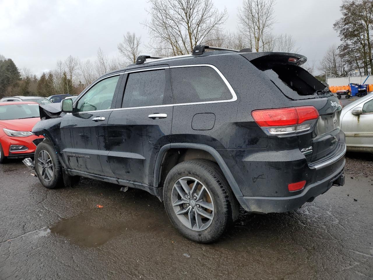 2018 Jeep Grand Cherokee VIN 1C4RJFBM2JC405378 Copart auction photo, front end / rear end damage thumbnail 2