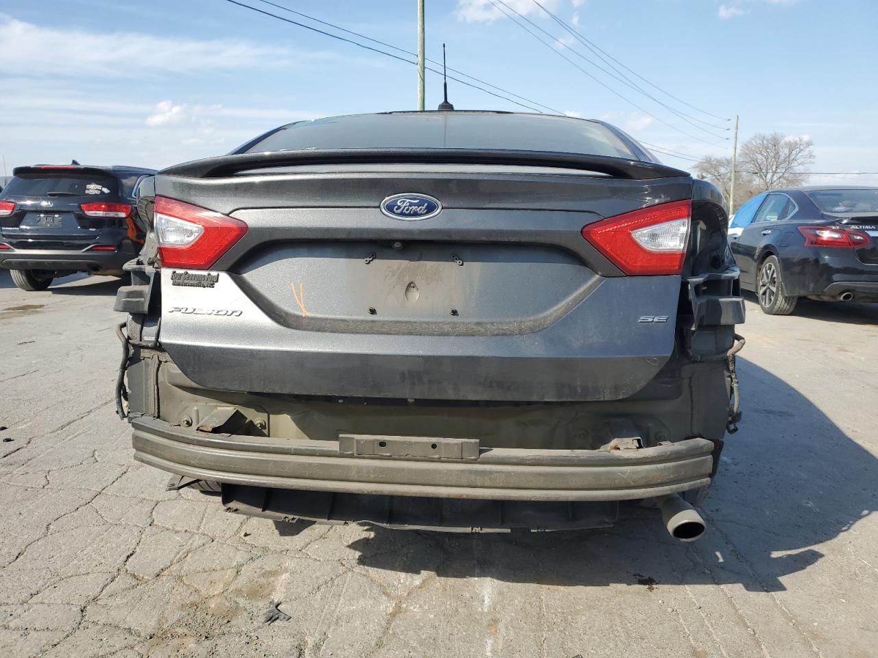 2016 Ford Fusion VIN 3FA6P0H77GR254375 Copart auction photo, all over damage thumbnail 6