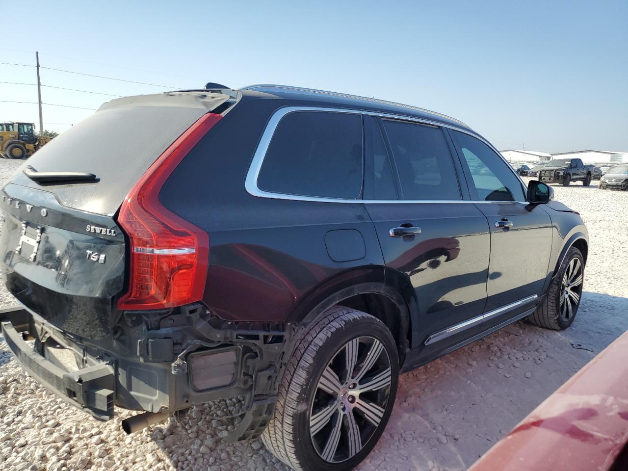 2020 Volvo XC90 VIN YV4A22PLXL1604158 Copart auction photo, rear end damage thumbnail 3