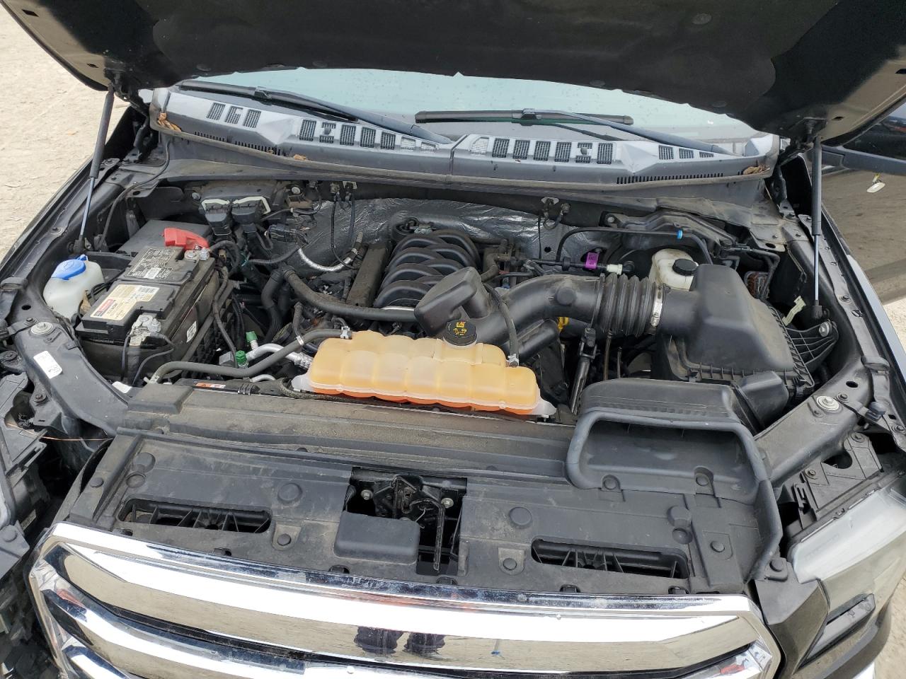 2017 Ford F-150 VIN 1FTEW1EF2HFA21898 Copart auction photo, front end / all over damage thumbnail 11