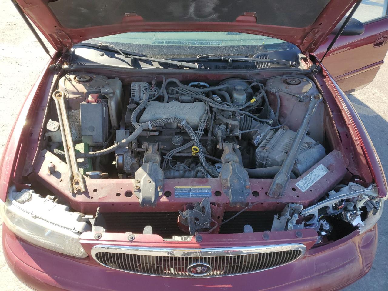 2004 Buick Century VIN 2G4WS52J641222524 Copart auction photo, front end damage thumbnail 13