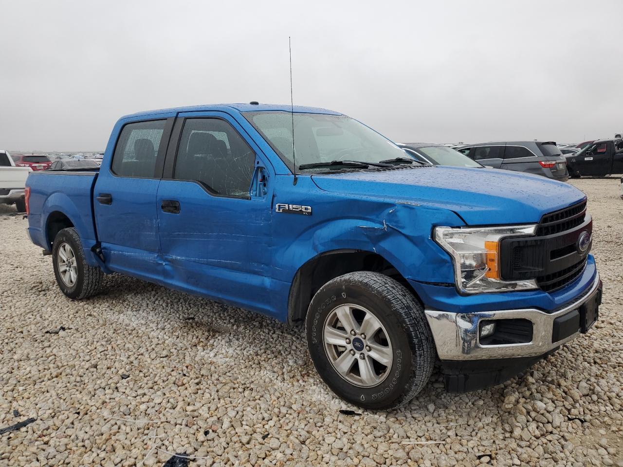 2019 Ford F-150 VIN 1FTEW1CB9KKE69165 Copart auction photo, rear end / side damage thumbnail 4