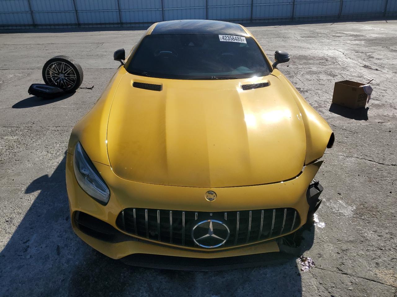 2020 Mercedes-Benz AMG GT VIN WDDYJ8AA1LA025368 Copart auction photo, all over damage thumbnail 5