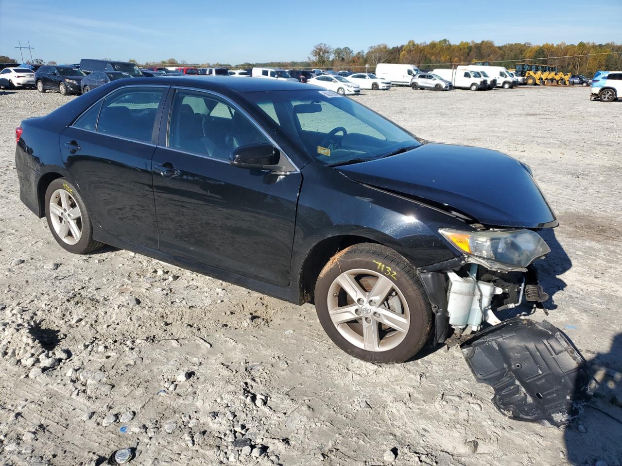 2014 Toyota Camry VIN 4T1BF1FK3EU830408 Copart auction photo, front end damage thumbnail 4