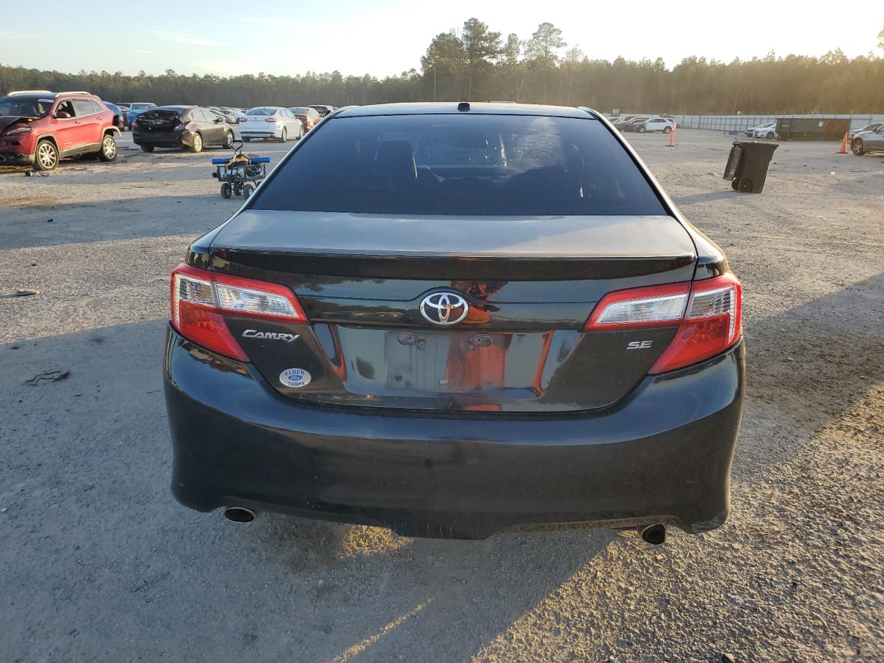 2012 Toyota Camry VIN 4T1BK1FK5CU011201 Copart auction photo, front end / side damage thumbnail 6