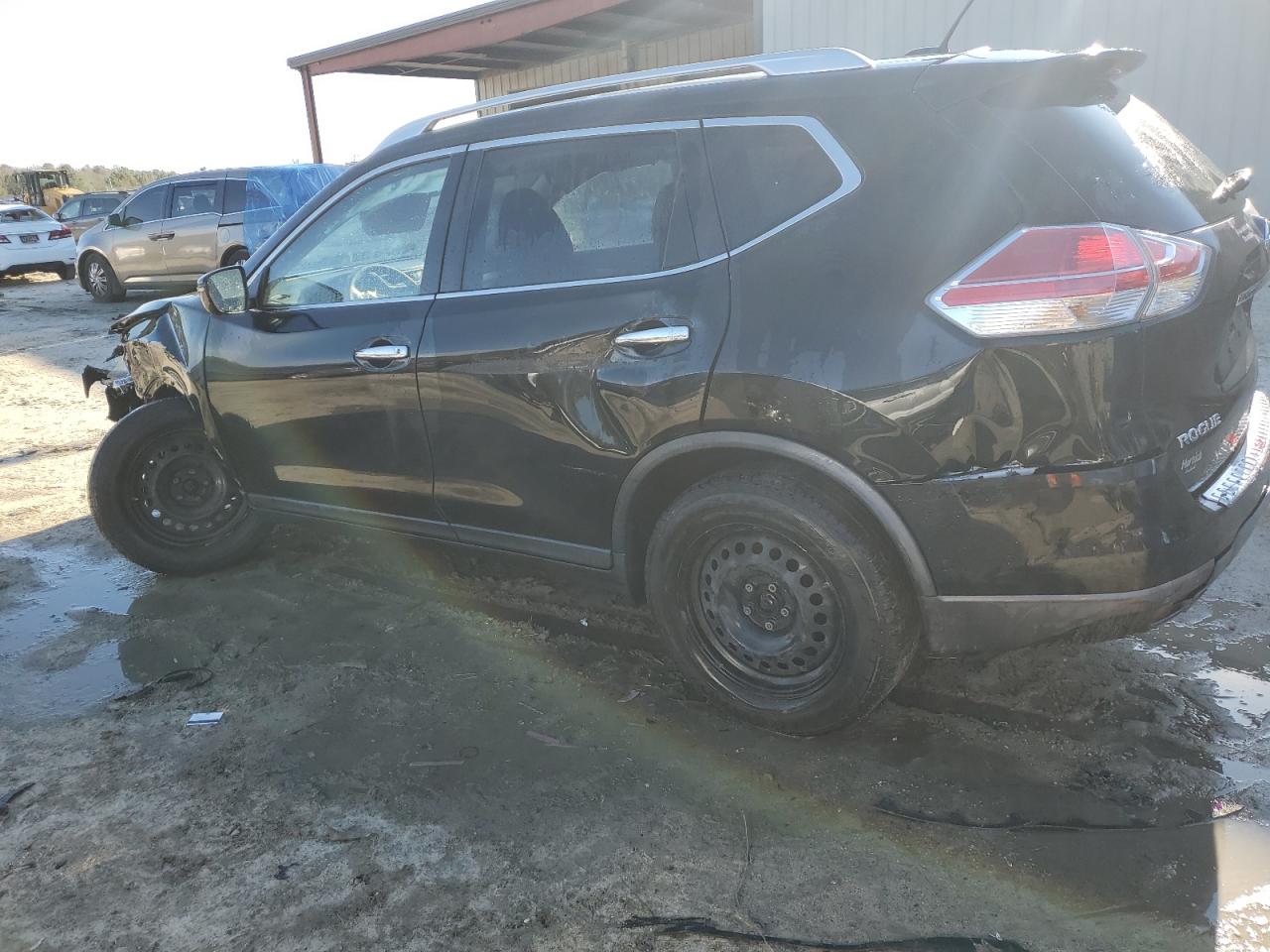 2016 Nissan Rogue VIN KNMAT2MV6GP609365 Copart auction photo, all over damage thumbnail 2
