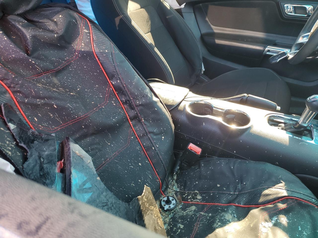 2015 Ford Mustang VIN 1FA6P8AM1F5346744 Copart auction photo, rollover damage thumbnail 10