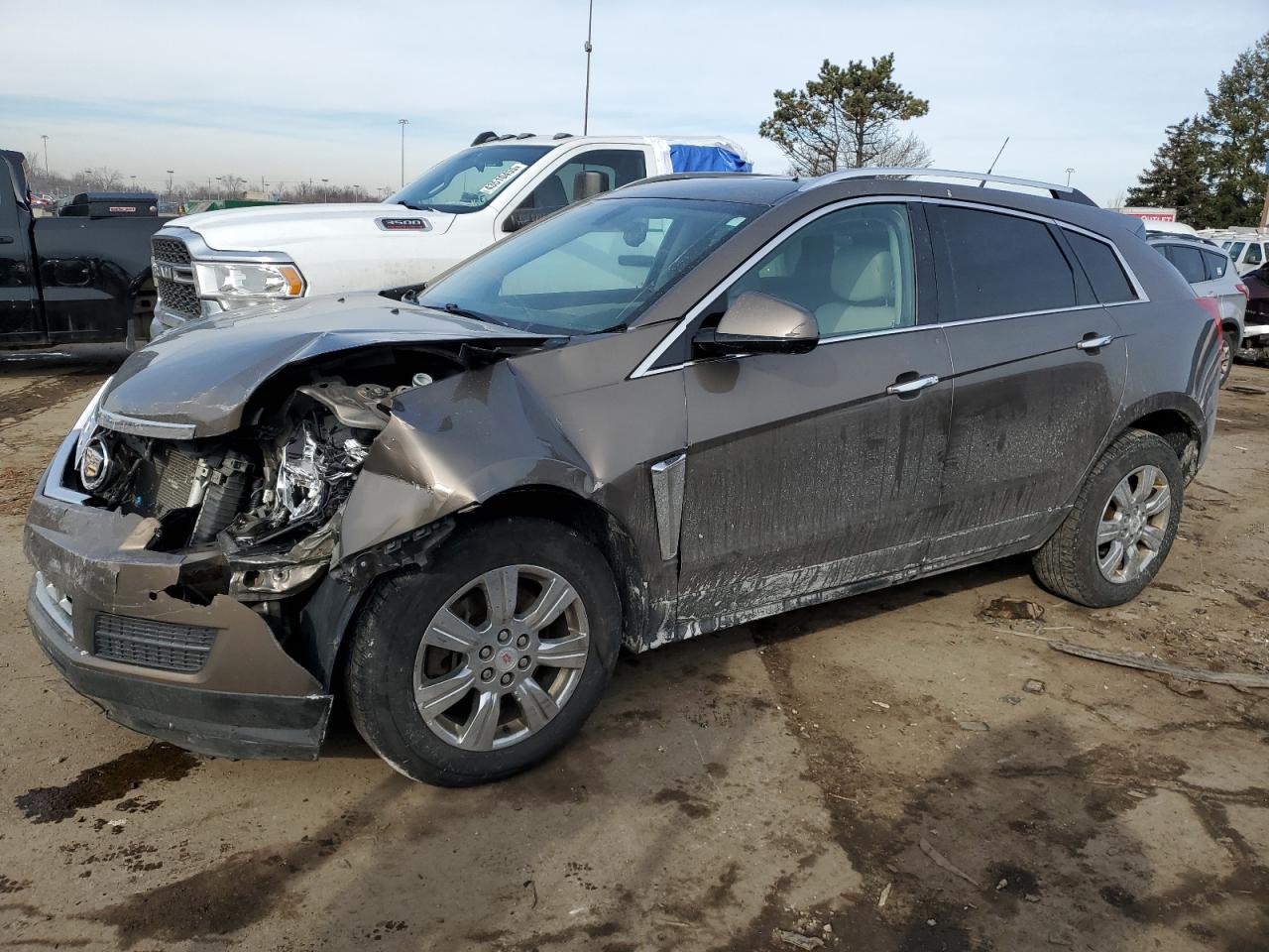 2014 Cadillac SRX VIN 3GYFNEE35ES677244