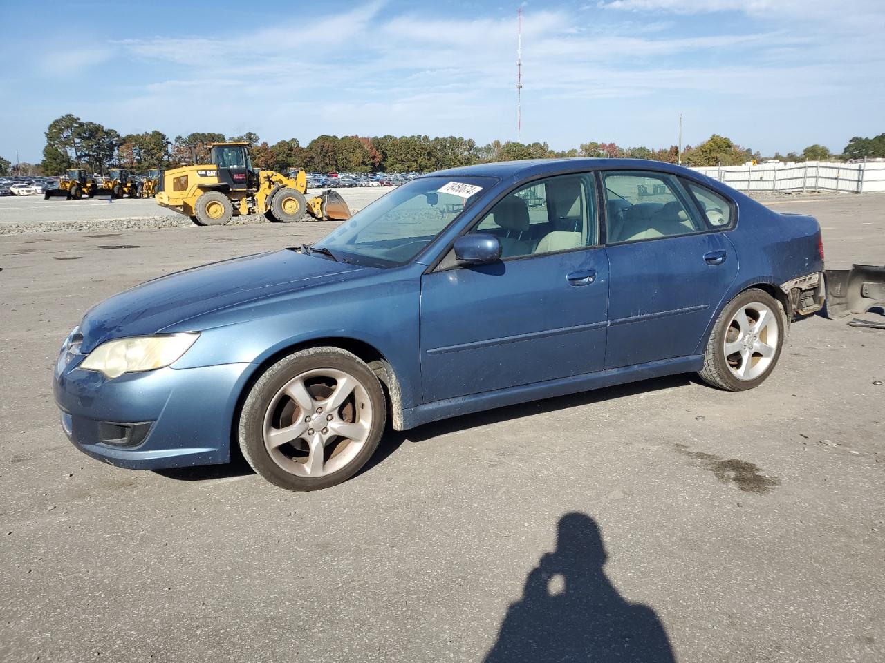 2009 Subaru Legacy VIN 4S3BL616897216687