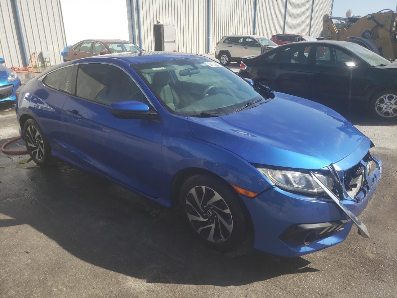 2017 Honda Civic VIN 2HGFC4B01HH300175 Copart auction photo, front end / minor dent/scratches damage thumbnail 4
