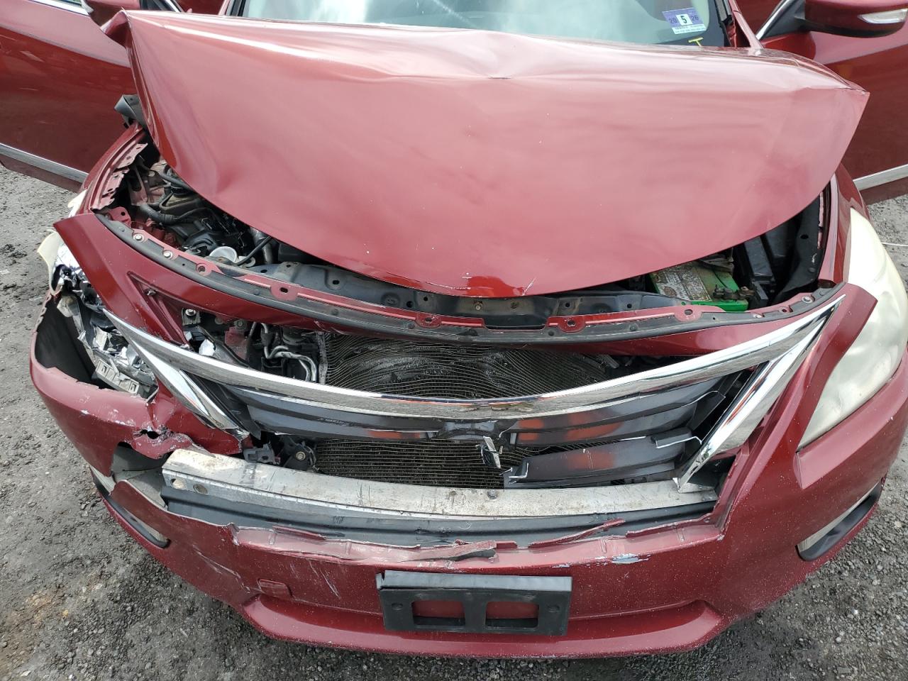 2014 Nissan Altima VIN 1N4AL3APXEC152209 Copart auction photo, front end / mechanical damage thumbnail 12