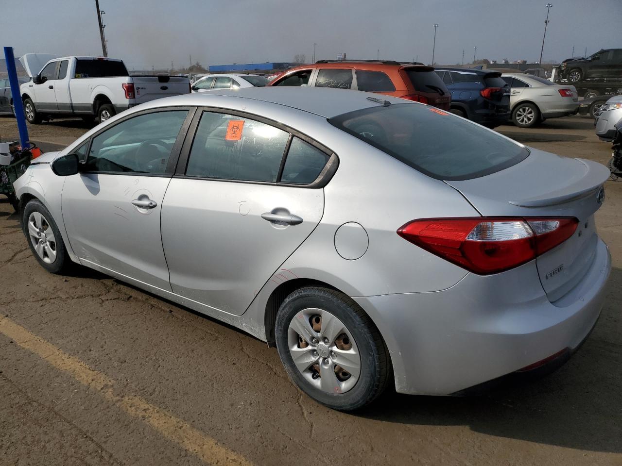 2016 KIA Forte VIN KNAFK4A62G5617649 Copart auction photo, front end damage thumbnail 2
